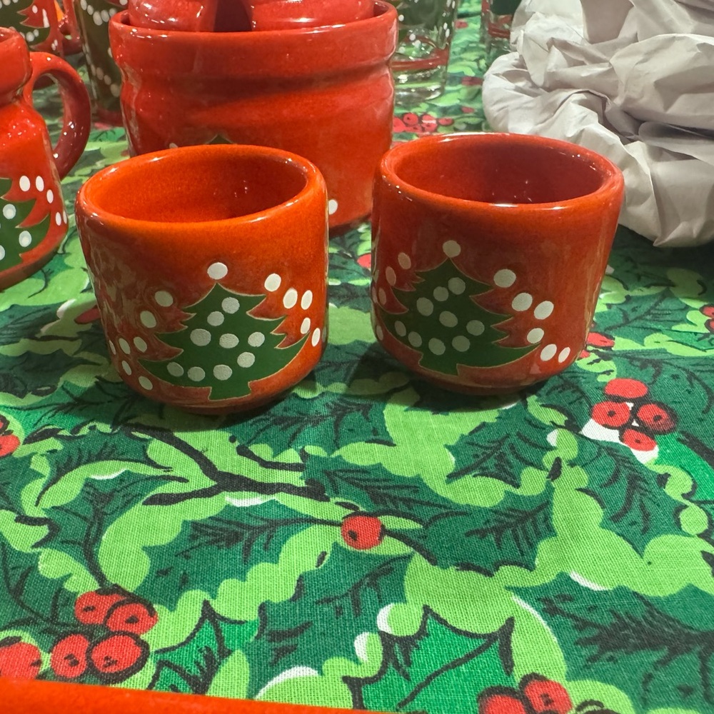 Waechtersbach Christmas Tree Candle Holders